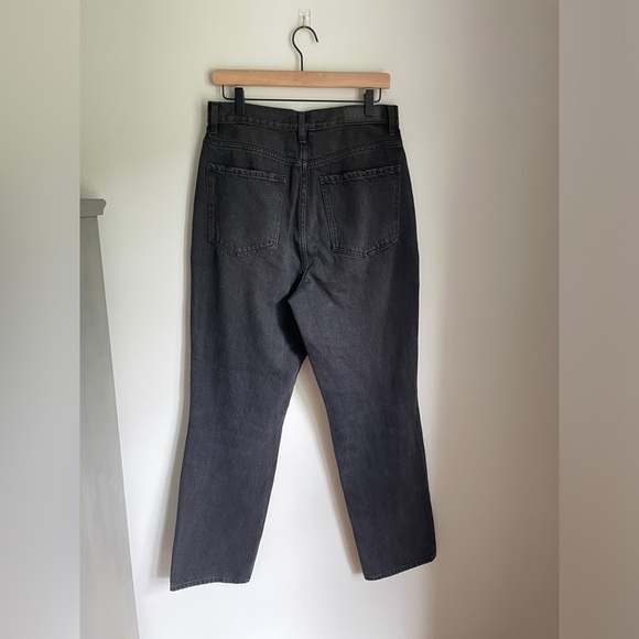 PacSun High Waist Dad Jean Distressed in Black Women’s Size 30 - Picture 6 of 7